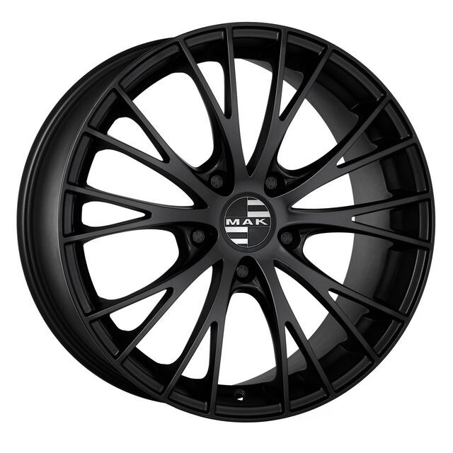 Литі диски Mak Rennen R19 W8.5 PCD5x112 ET21 DIA66.6 (matt black)-зображення-1