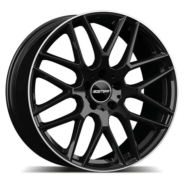 Литі диски GMP Italia Berghem R22 W10 PCD5x130 ET35 DIA84.1 (black diamond)