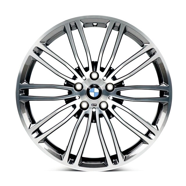 Литі диски Replica BMW (B3155) R19 W9 PCD5x112 ET44 DIA66.6 (grey machined face)
