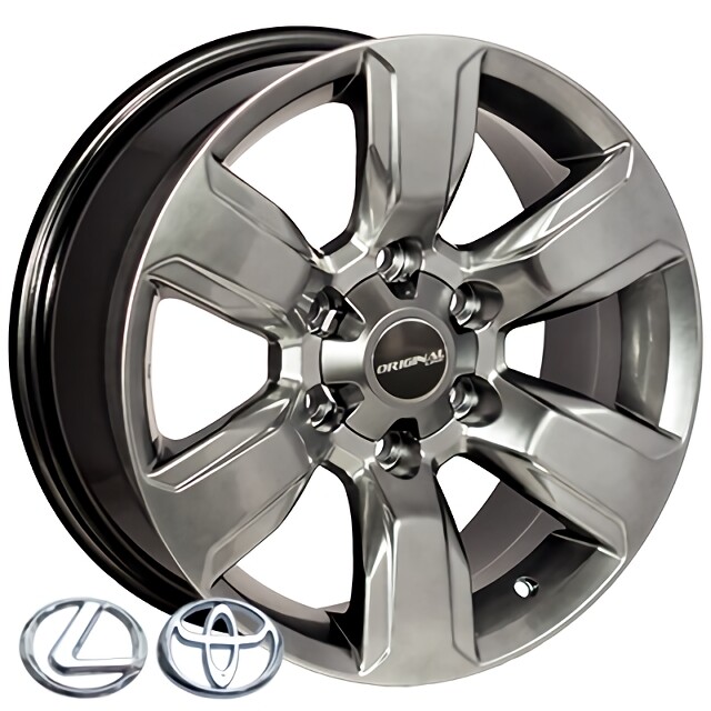 Литі диски Replica Toyota (D6045) R17 W7.5 PCD6x139.7 ET25 DIA106.2 (HB)