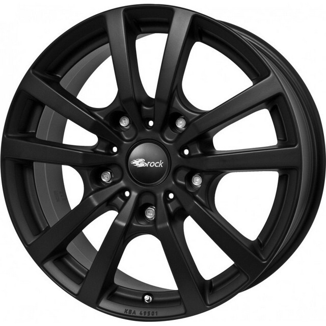 Литі диски RC Design RC-25 R16 W6.5 PCD5x112 ET52 DIA66.6 (black)