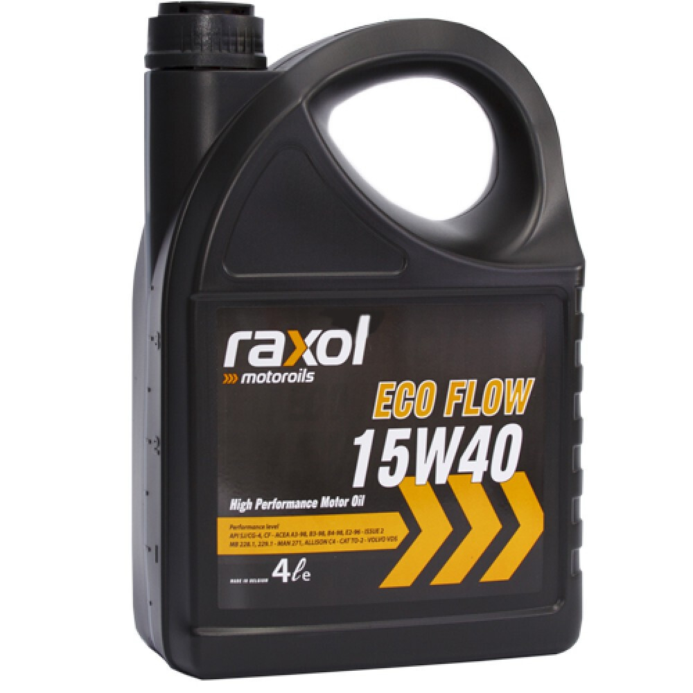 Моторне масло Raxol Eco Flow SJ/CG-4 A3/B4 15W-40 (4л.)