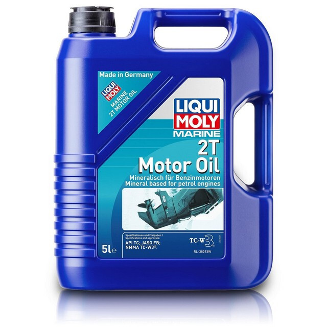 Моторна олива Liqui Moly для човнів Marine 2-T Motor Oil (5л.)