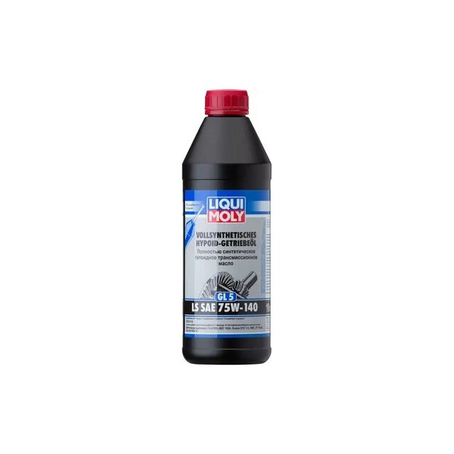 Трансмісійна олива Liqui Moly VOLLSYNTHETISCHES HYPOID-GETRIEBEOIL GL5 LS 75W-140 (1л.)