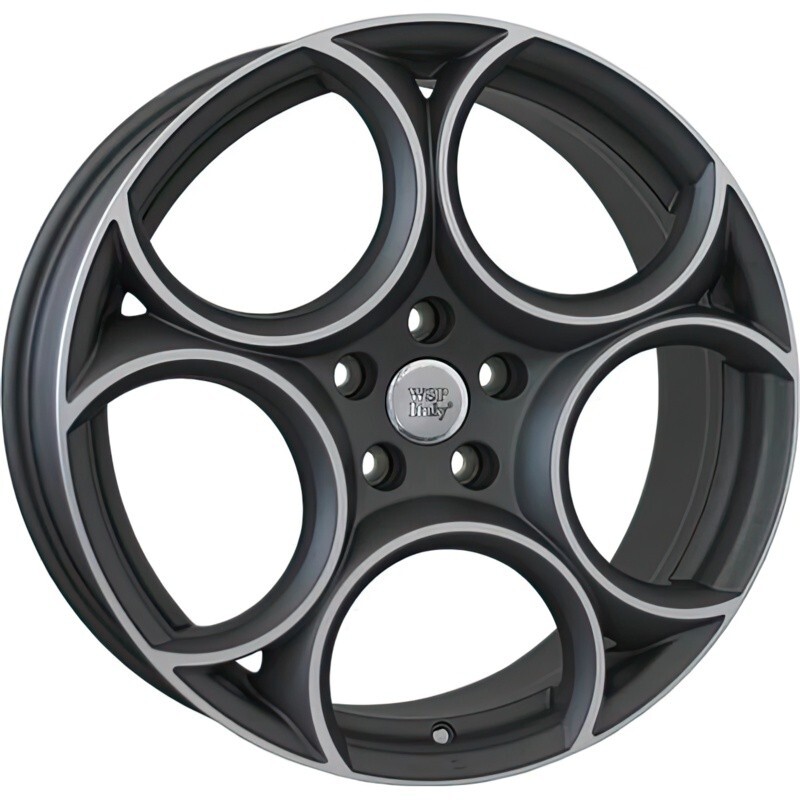 Литі диски WSP Italy Alfa Romeo (W260) Grecale R19 W8 PCD5x110 ET41 DIA65.1 (matt gun metal polished)-зображення-12