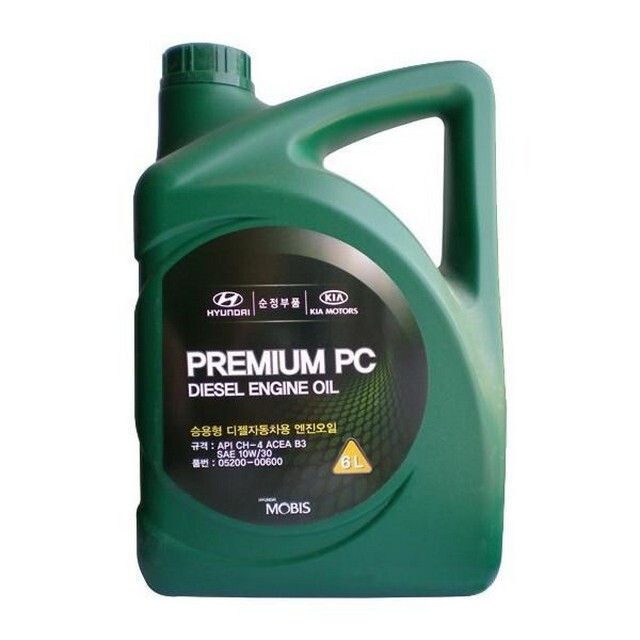 Моторна олія Mobis Premium PC Diesel 10W-30, (6л.)