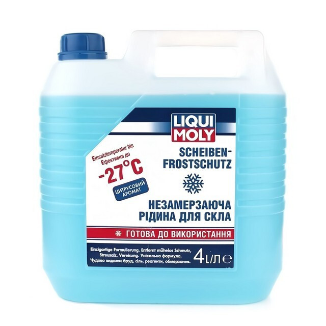 Омивач скла зимовий LIQUI MOLY Scheiben Frostschutz -27°C (4л.)-зображення-1