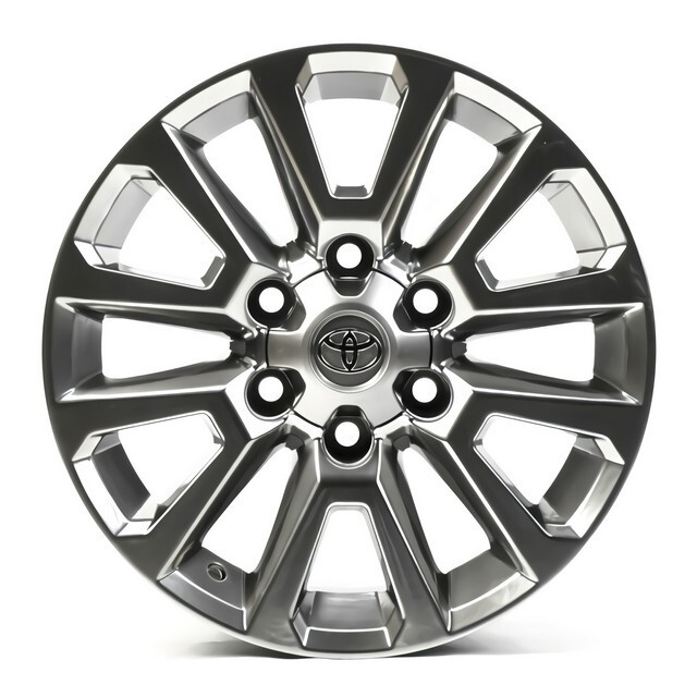 Литі диски Replica Toyota (TY725) R17 W7.5 PCD6x139.7 ET25 DIA106.1 (BLK)-зображення-12