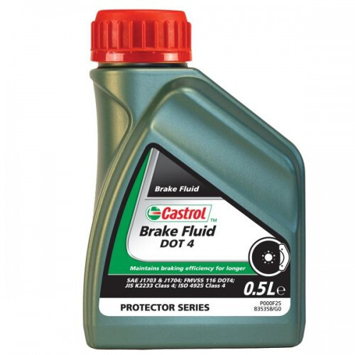 Рідина гальмівна Castrol Brake Fluid DOT 4 0,5 л-зображення-1