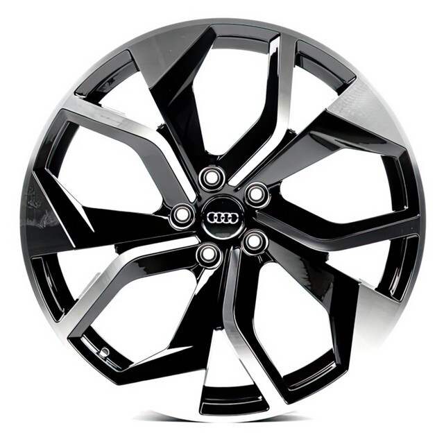 Литі диски Replica Audi (A5480) R20 W9 PCD5x112 ET33 DIA66.6 (gloss black machined face)
