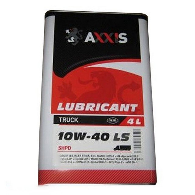 Моторна олива AXXIS Truck LS SHPD 10W-40 (4л.)
