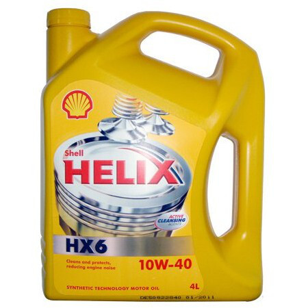 Моторне масло Shell Helix HX6 10W-40 (4л.)