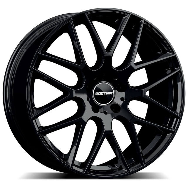 Литі диски GMP Italia Berghem R21 W11.5 PCD5x112 ET43 DIA66.6 (black)-зображення-1