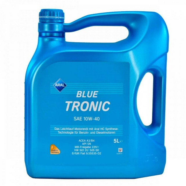 Моторне масло Aral Blue Tronic 10W-40 (5л.)