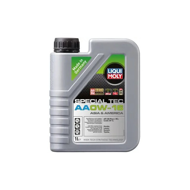 Олива моторна Liqui Moly SPECIAL TEC AA 0W-16 (1л.)