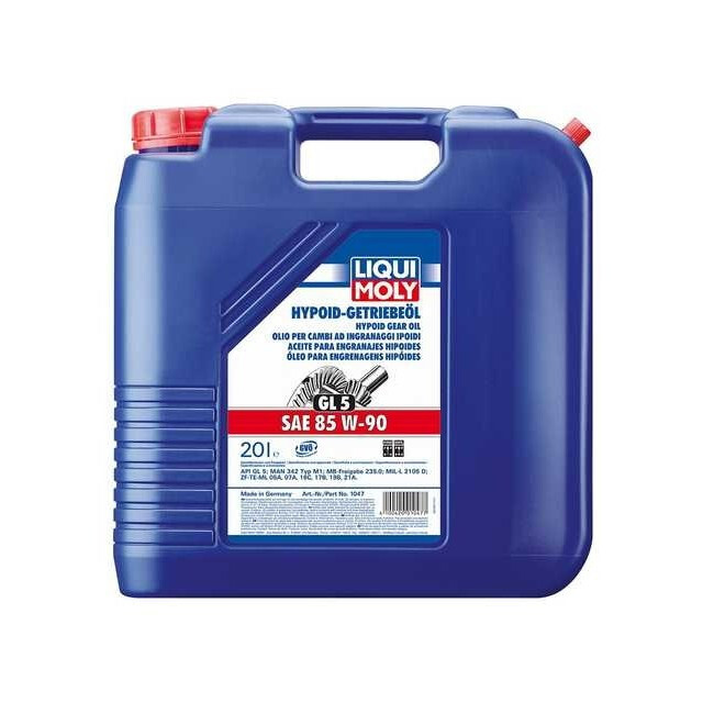 Трансмісійна олива Liqui Moly Hypoid-Getriebeoil GL5 85W-90 (20л.)