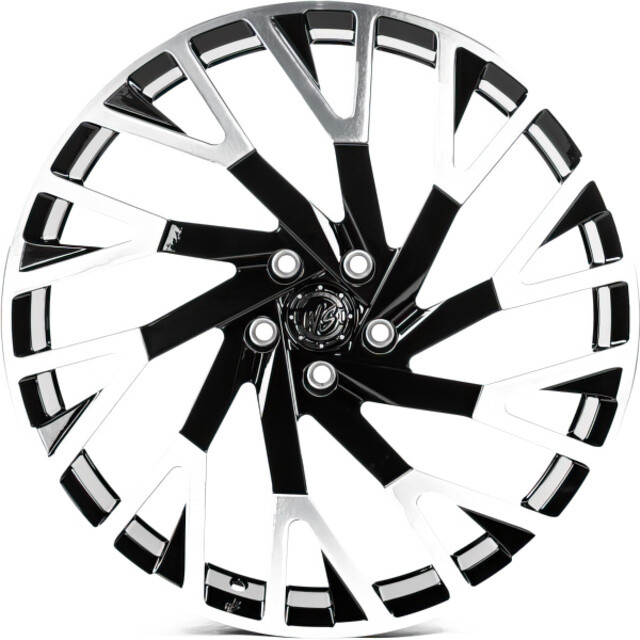 Литі диски WS Forged WS-068C R21 W9 PCD5x112 ET37 DIA66.5 (gloss black machined face)