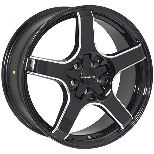 Литі диски ZF TL5655 R18 W8 PCD5x100 ET38 DIA73.1 (black)-зображення-1