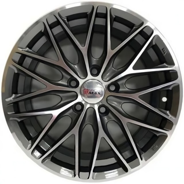 Литі диски Sportmax Racing SR3312 R16 W7 PCD5x114.3 ET40 DIA67.1 (LGMP)-зображення-1