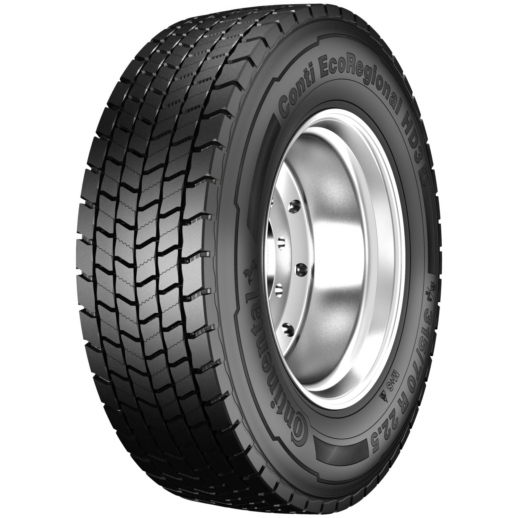 Вантажні шини Continental Conti EcoRegional HD3+ (ведуча) 315/70 R22.5 154/150L 3PMSF 20PR-зображення-1