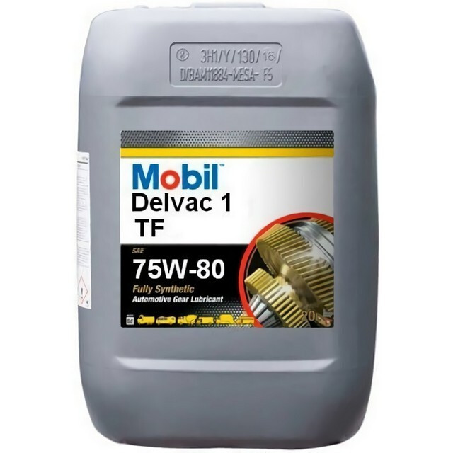 Трансмісійна олива Mobil Delvac 1 TF 75W-80 (20л.)-зображення-1