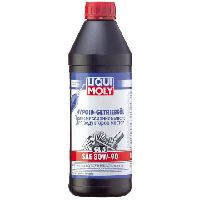 Трансмісійна олива Liqui Moly HYPOID-GETRIEBEOIL GL5 80W-90 (1л.)-зображення-1