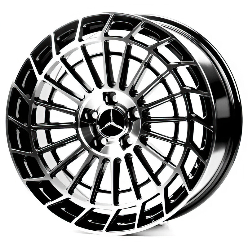 Литі диски Replica Mercedes (MR3140) R19 W9.5 PCD5x112 ET43 DIA66.6 (GB)-зображення-1
