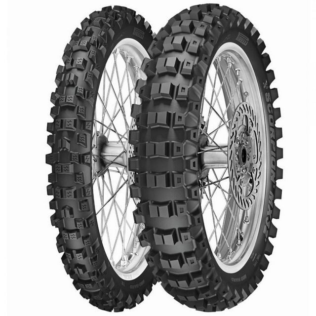 Літні шини Pirelli Scorpion MX32 Mid Hard 110/90 R19 66M-зображення-1
