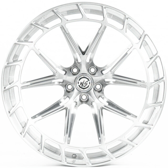 Литі диски WS Forged WS-066C R21 W9.5 PCD5x130 ET60 DIA71.5 (brushed silver)