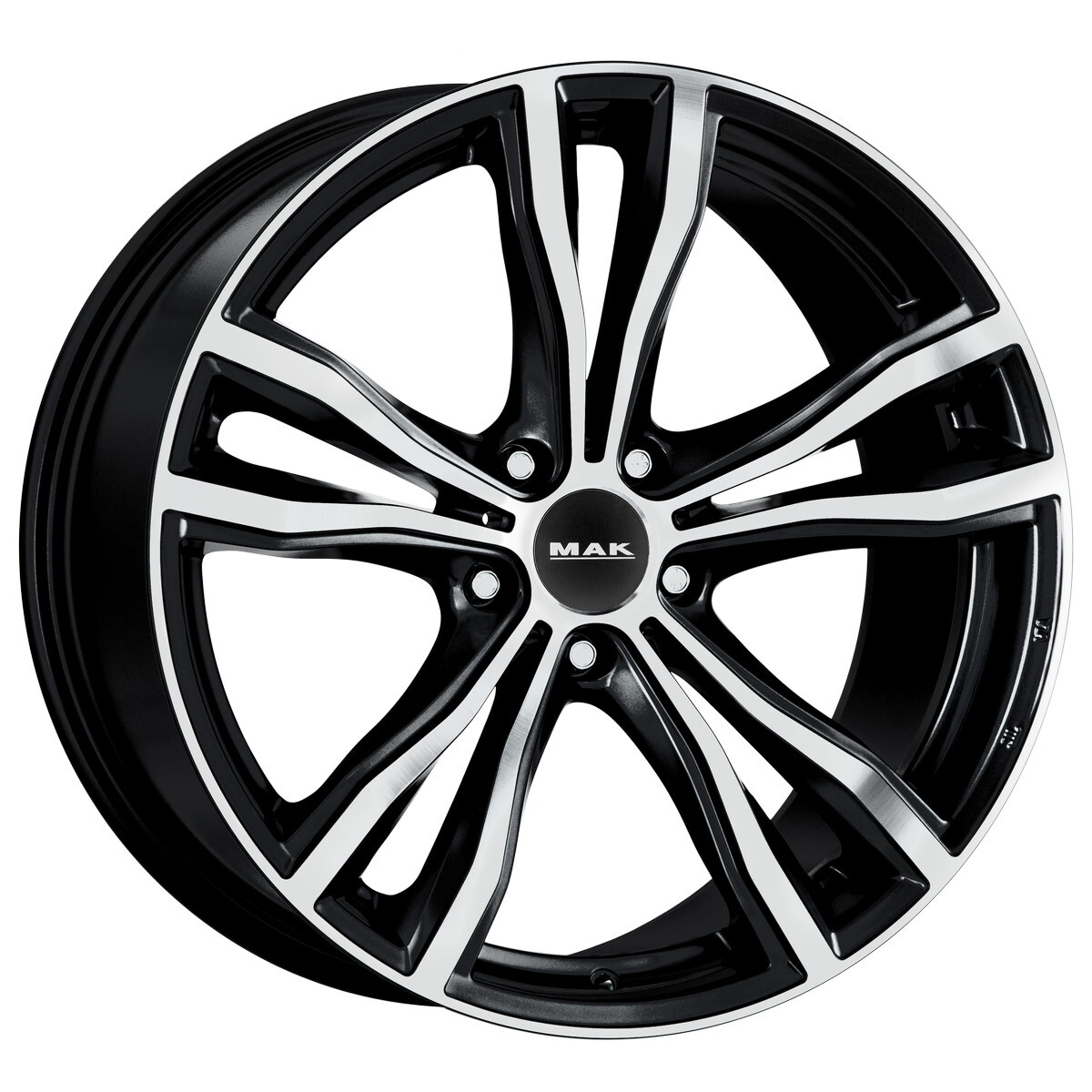 Литі диски Mak X-Mode R21 W9.5 PCD5x112 ET37 DIA66.6 (black polished)