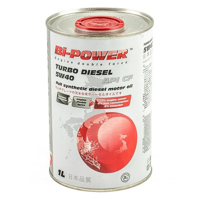 Моторна олива Bi-Power Turbo Diesel CF 5W-40 (1л.) Моторна олива Bi-Power Turbo Diesel CF 5W-40 (1л.)