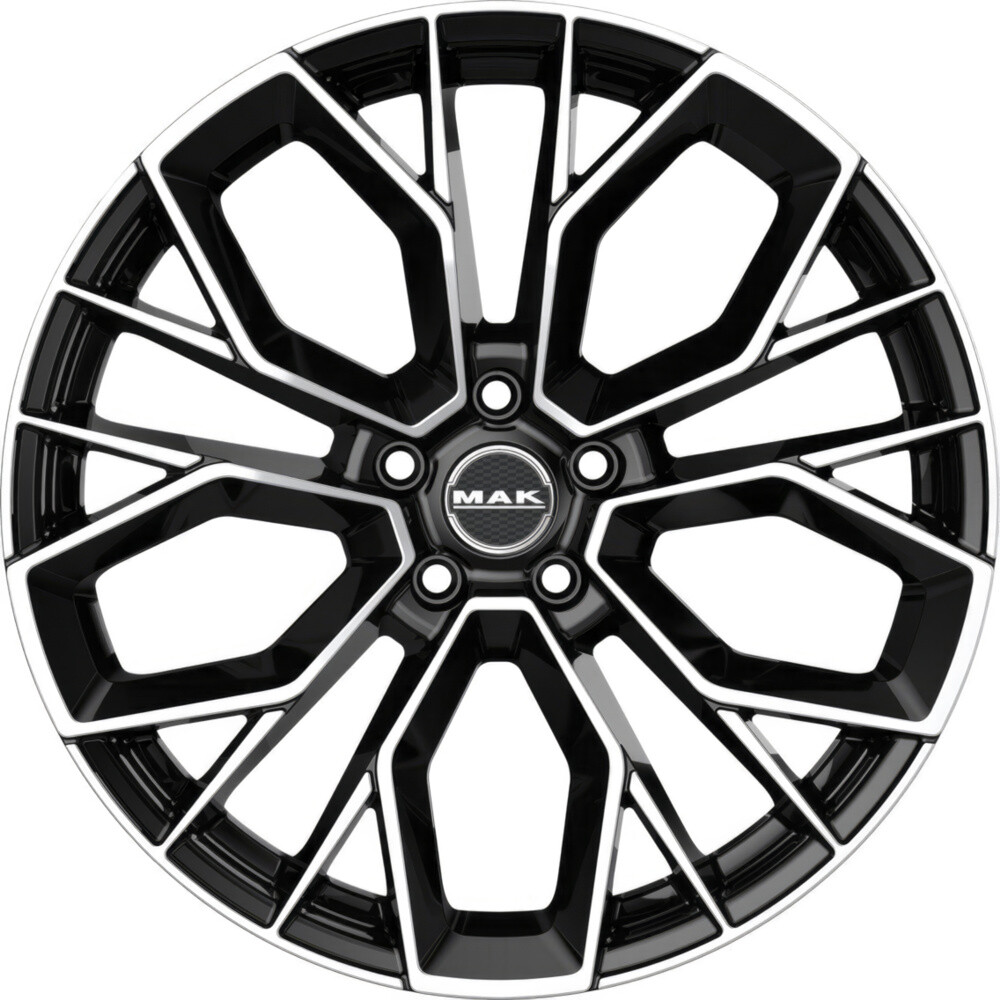 Литі диски Mak Stilo-D R21 W10 PCD5x112 ET19 DIA66.6 (black polished)-зображення-3