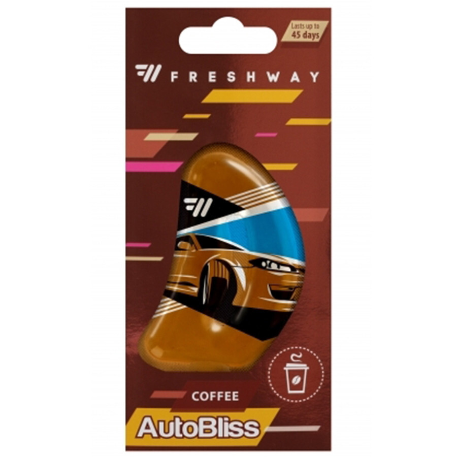 Рідкий Ароматизатор на дзеркало Fresh Way Auto Bliss Coffee (Кава) 8ml Рідкий Ароматизатор на дзеркало Fresh Way Auto Bliss Coffee (Кава) 8ml