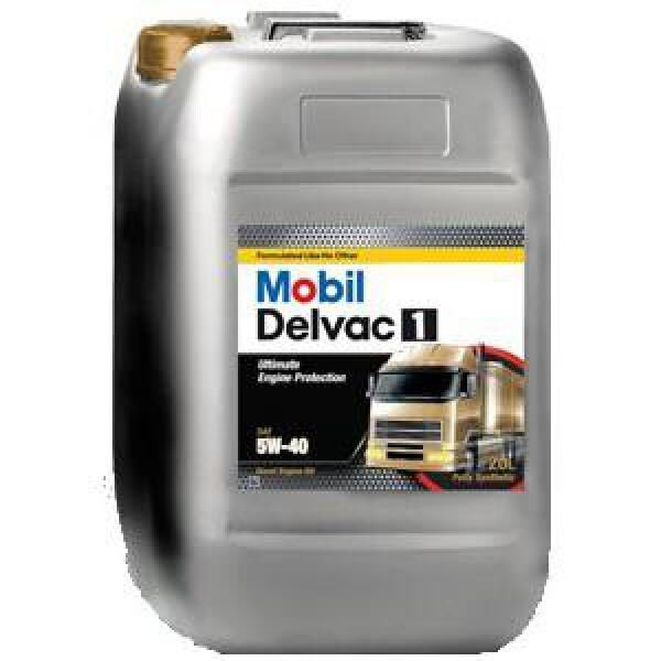 Моторне масло Mobil Delvac 1 5W-40 (20л.)-зображення-1