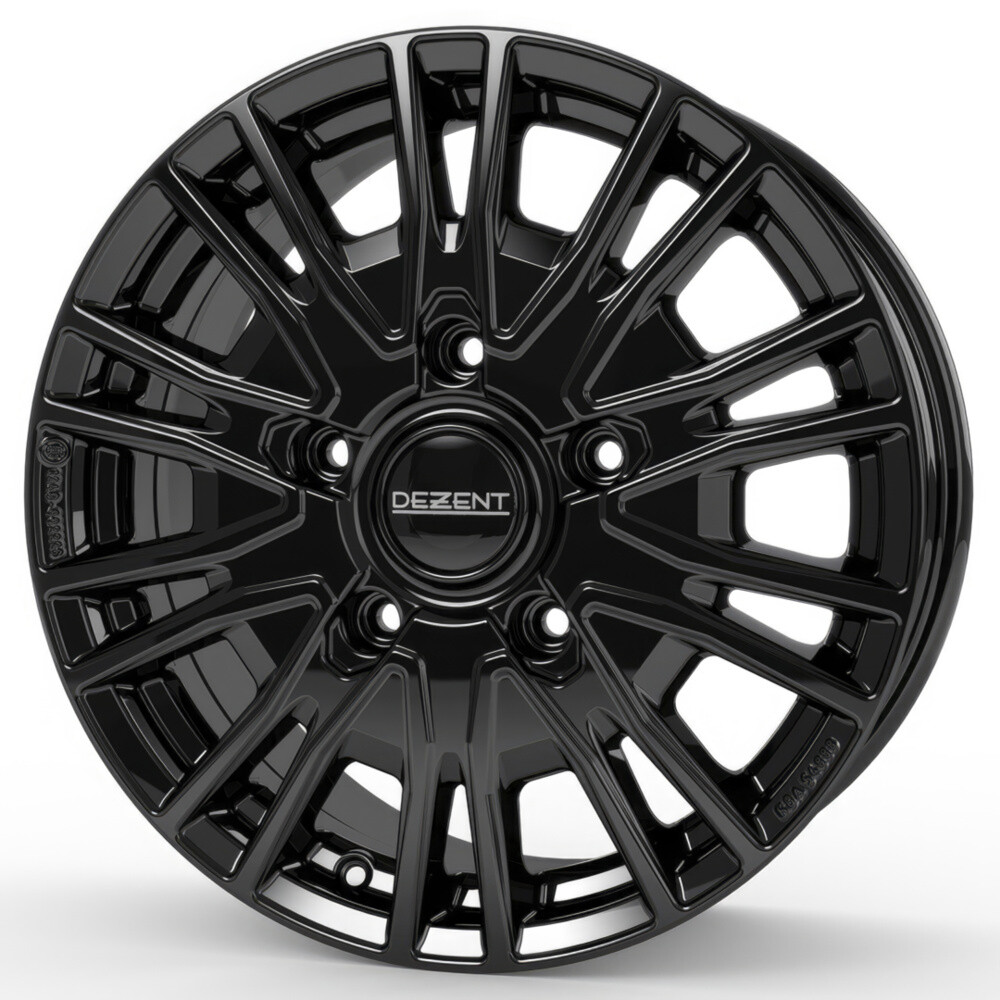 Литі диски Dezent KE R16 W6.5 PCD5x130 ET66 DIA89.1 (black)