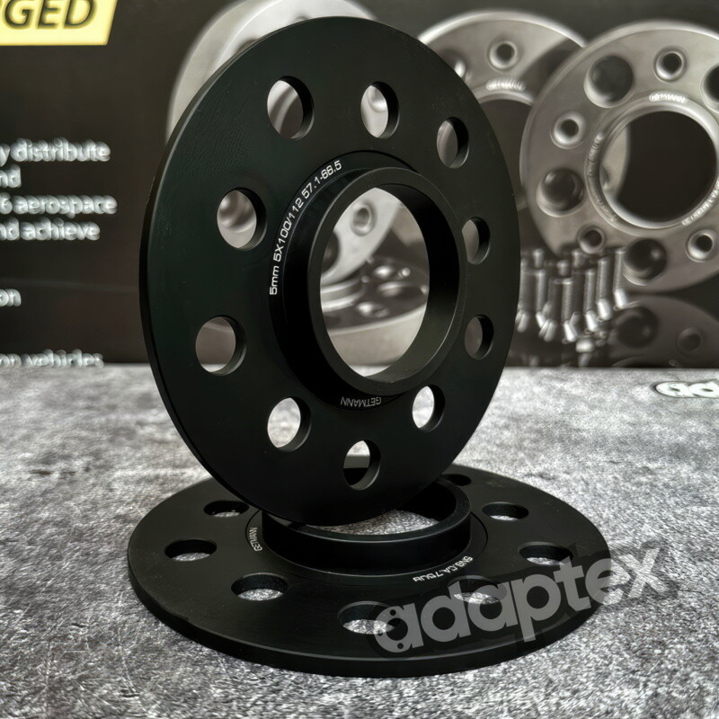 Проставка автомобільна GETMANN H = 5 мм PCD5x100/5x112 DIA57.1>66.5 для Audi, Seat, Skoda, Volkswagen з виступом під диски Audi, Проставка автомобільна GETMANN H = 5 мм PCD5x100/5x112 DIA57.1>66.5 для Audi, Seat, Skoda, Volkswagen з виступом під диски Audi,