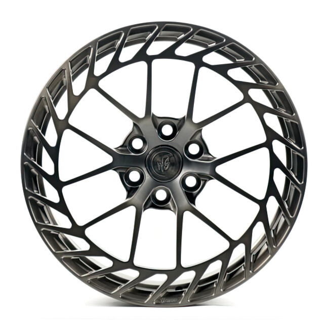 Литі диски WS Forged WS6-100C R22 W9 PCD6x139.7 ET45 DIA95.1 (brushed dark black)-зображення-1