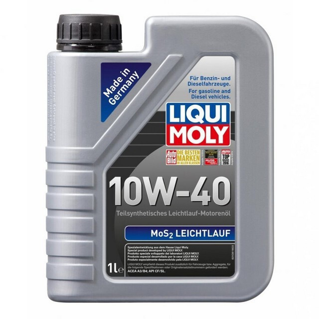 Олива моторна Liqui Moly MoS2 Leichtlauf 10W-40 (Каністра 1л.)-зображення-1