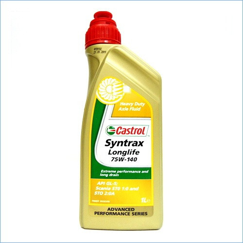 Трансмісійне масло Castrol Syntrax Longlife 75W-140 1л-зображення-1