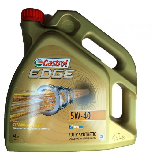 Моторне масло Castrol EDGE Titanium 5W-40 4л-зображення-1