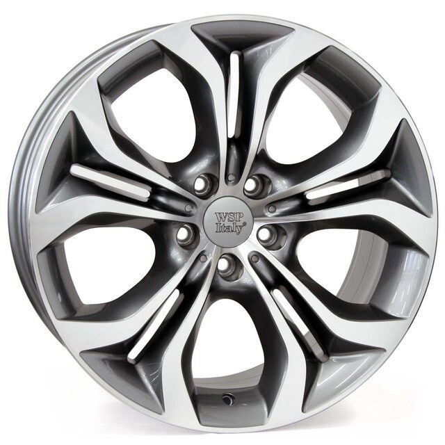 Литі диски WSP Italy BMW (W674) Aura R19 W8.5 PCD5x120 ET46 DIA72.6 (hyper silver)-зображення-1