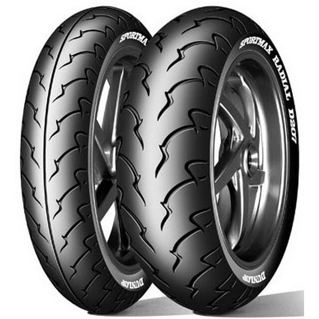 Літні шини Dunlop Sportmax D207 180/55 ZR18 74W