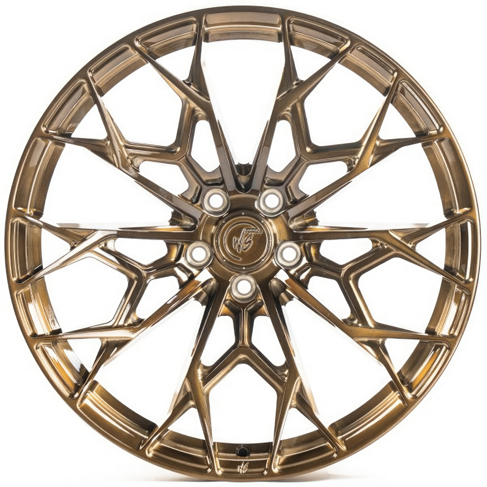 WS-045C brushed satin bronze Литі диски WS Forged WS-045C R20 W9 PCD5x112 ET26 DIA66.6 (brushed satin bronze)
