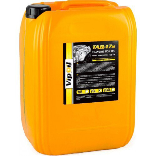 Трансмісійне масло VipOil ТАД-17м GL-4 85W-90 (20л.) Трансмісійне масло VipOil ТАД-17м GL-4 85W-90 (20л.)